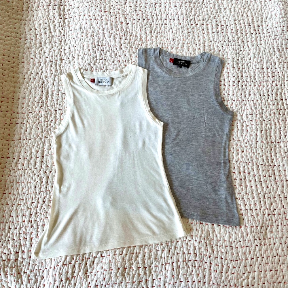 Misha Nonoo sleeveless tees